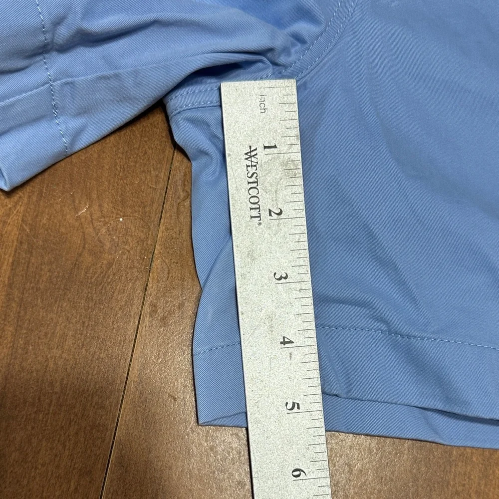 Vineyard Vines Women's Light Blue Chino Shorts - Picture 3 of 6